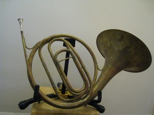 Valvectomized French horn. Photo by Joel Thurtell