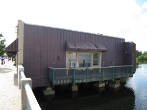 This building facing Lowell's Main Street is built on pilings that support it over the Flat River. In the 1930's, it housed my grandfather Martin Houseman's meat market. In winter, my Uncle Charlie Houseman used to walk from the store to school over the ice. This building now is part of the Main Street Inn.Photo by Joel Thurtell 9-5-2008.